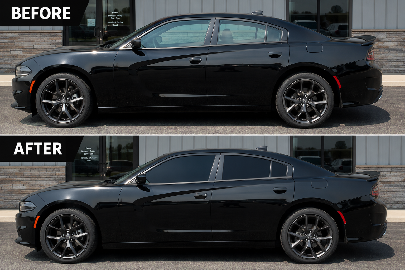Kleen Worxs Auto Tinting Window Tinting work &mdash; photo 2 of 3